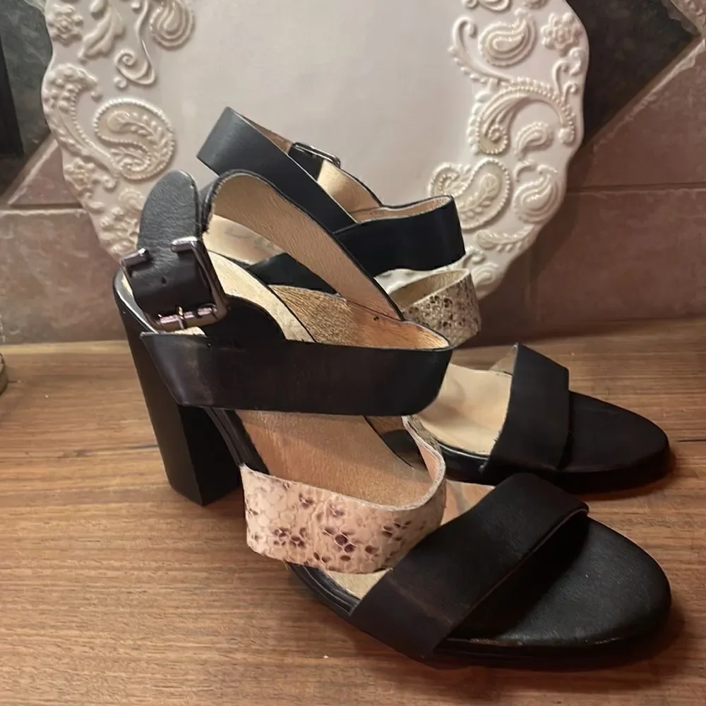 DIBA Tred 3 Strap Heels - 8 - Great Condition